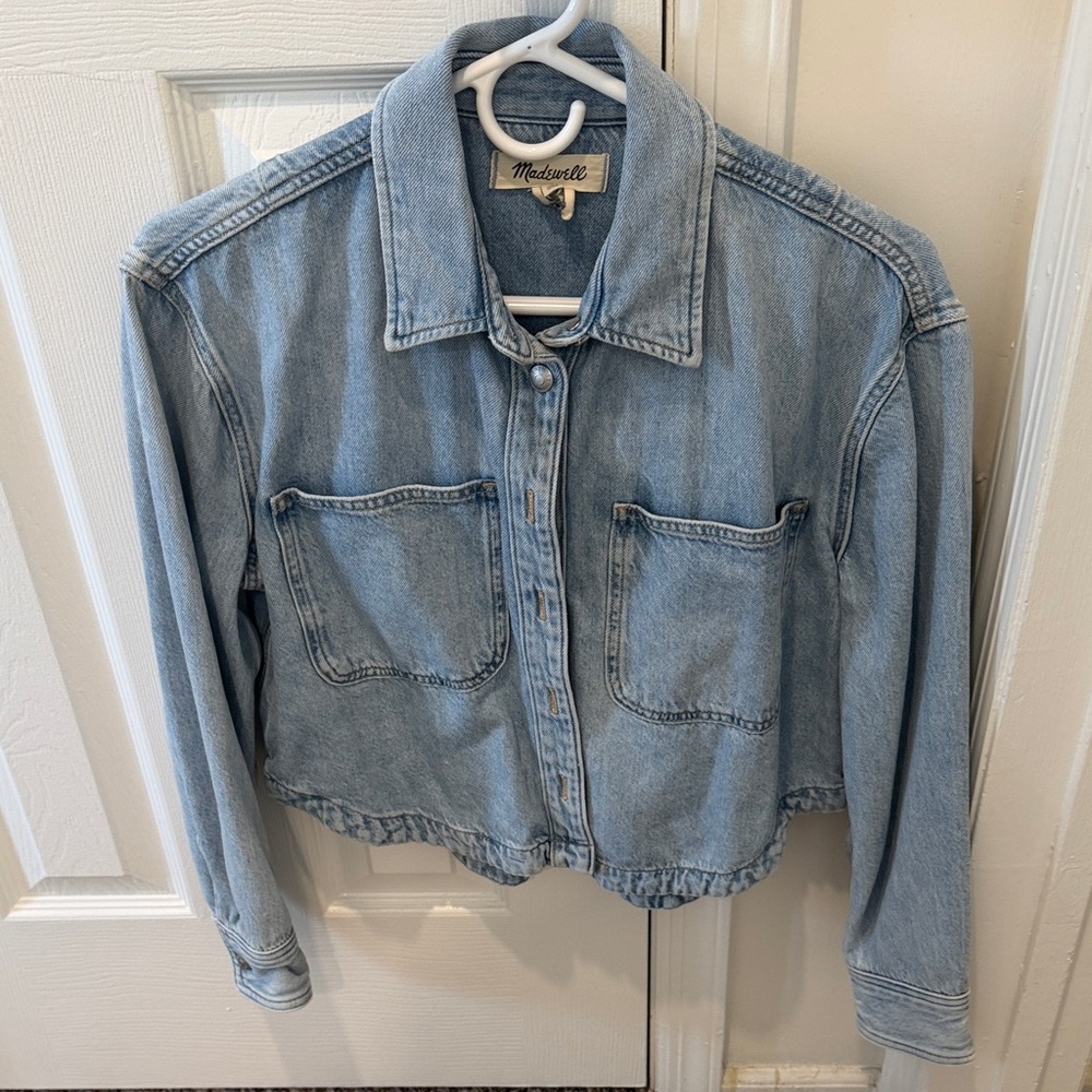 Madewell Light Blue Denim shirt